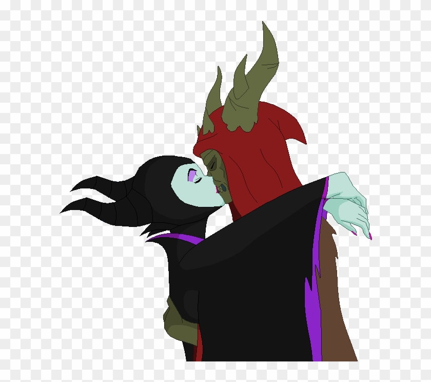 Couple Base 8 ~ Horned King And Maleficent By Krakenguard - Horned King And Maleficent Clipart