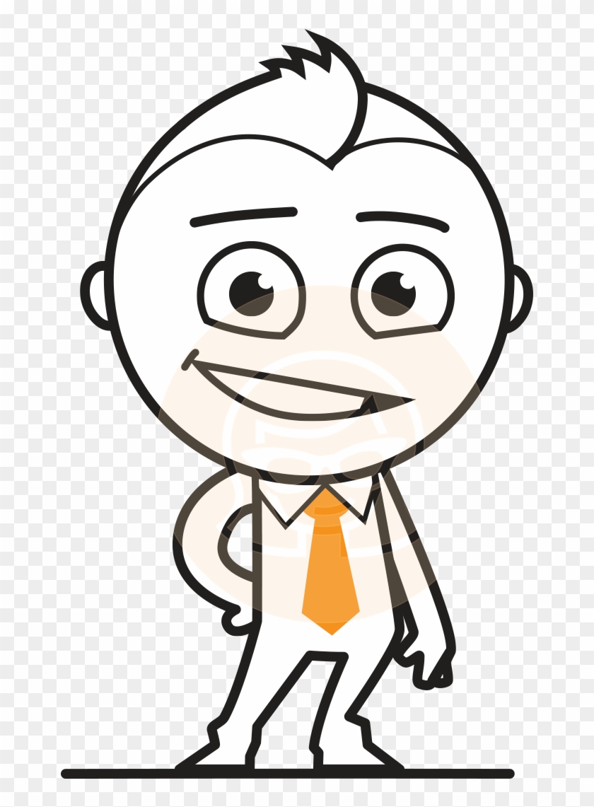 Outline Vector Cartoon Character - Cool Cartoon Character Designs Clipart