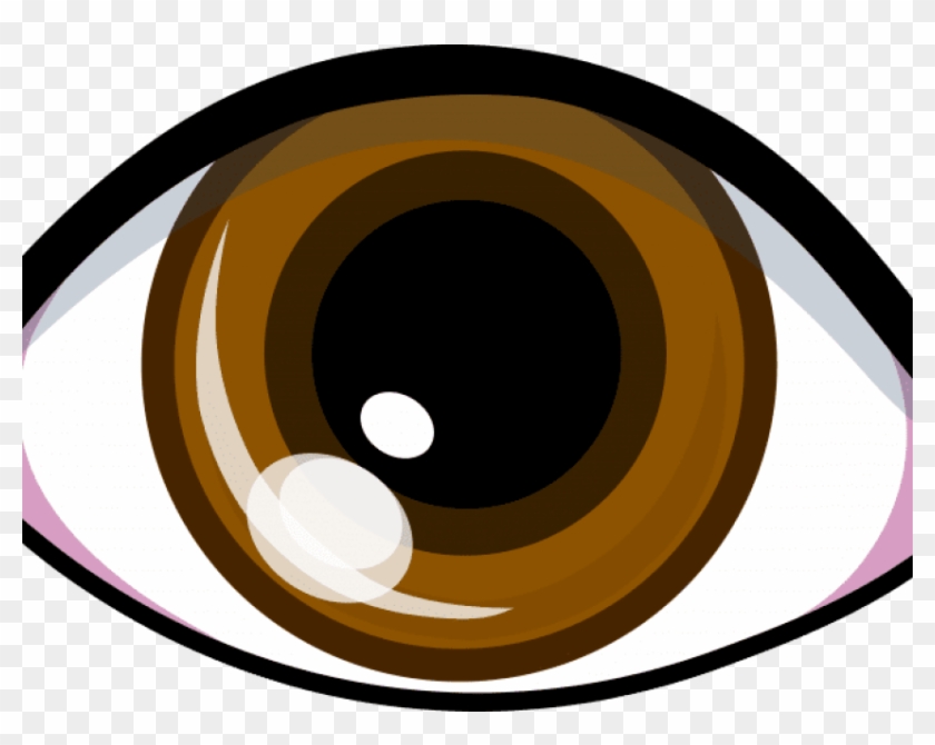 Cartoon Brown Eyes Clipart #2258951