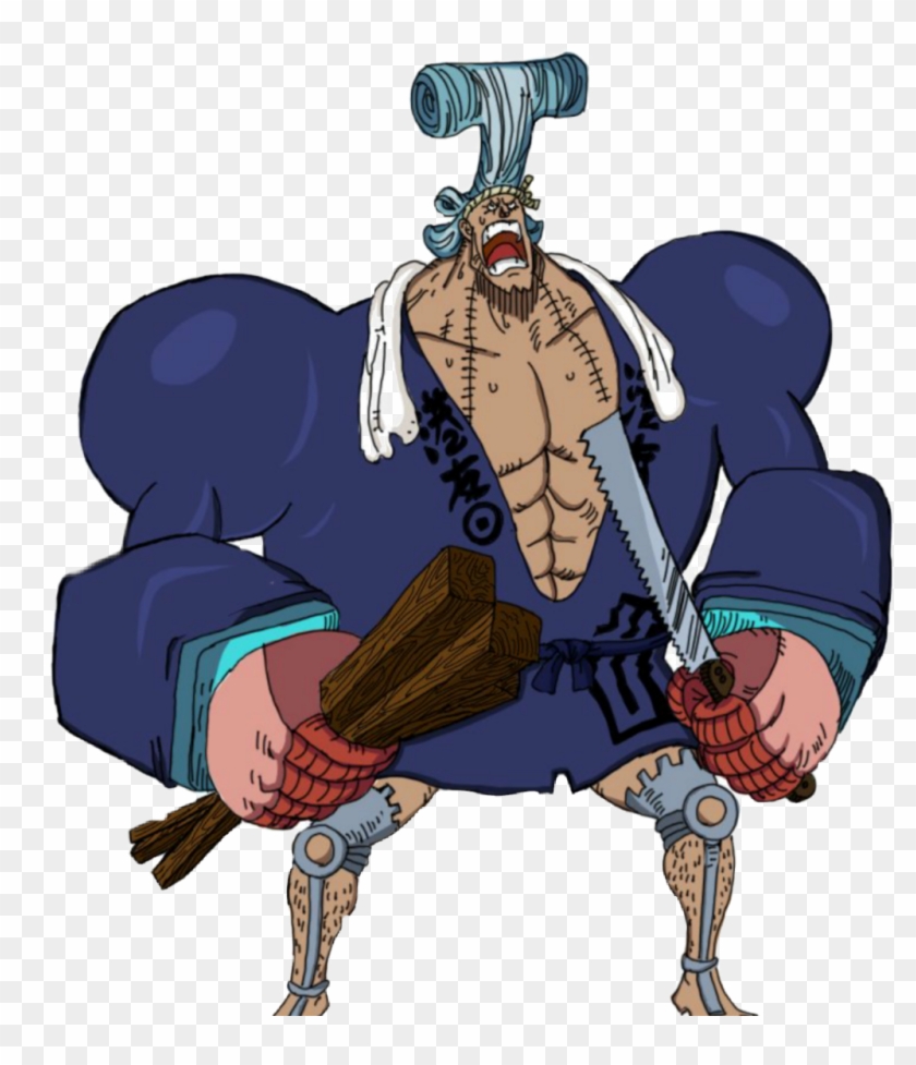 #onepiece #franky #anime #logo #facebook #youtuber - Cartoon Clipart