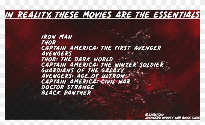 In Reality, These Movies Are The Essentials - Poster Clipart