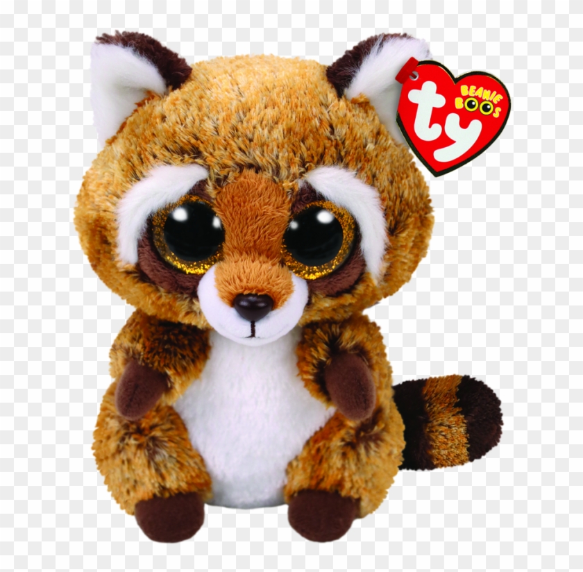 Beanie Boos Regular Rusty - Beanie Boos Raccoon Clipart #2259344