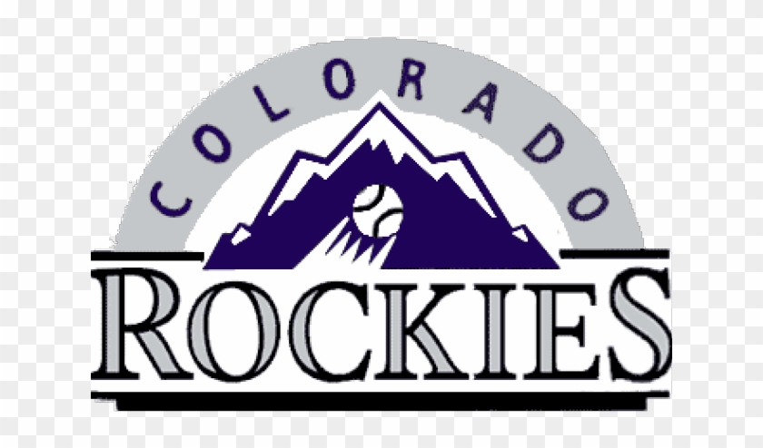 Colorado Clipart Colorado Rockies - Colorado Rockies First Logo - Png Download #2259402