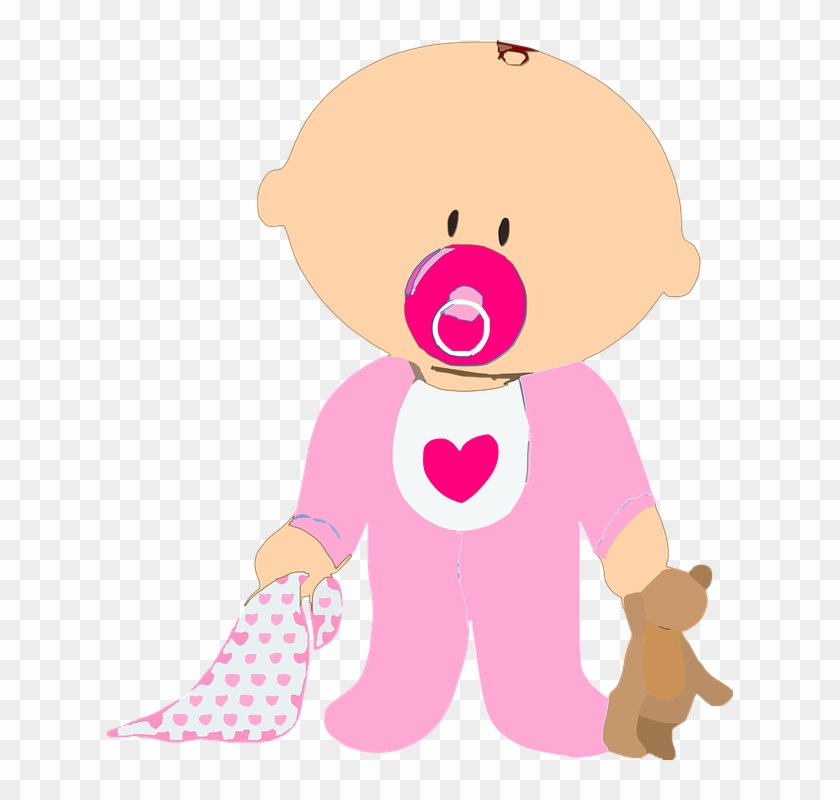 Baby Clipart Mädchen - Baby Girl Clipart Png Transparent Png