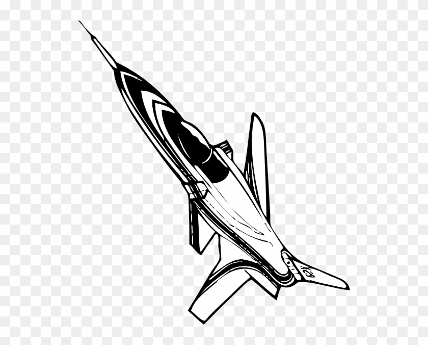 X-29 Aircraft Svg Clip Arts 534 X 596 Px - Airplane Clip Art - Png Download