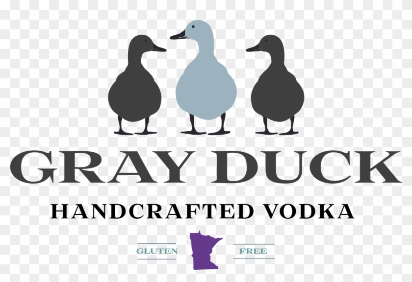 Former Mn Viking And Mount Vernon Native Chad Greenway - Gray Duck Vodka Logo Clipart