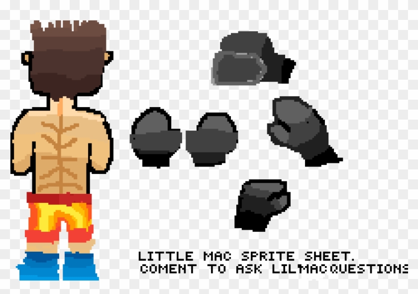 Little Mac Sprite Sheet - Cartoon Clipart #2260515