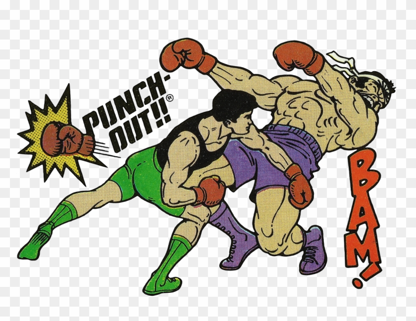 Little Mac, Beating Piston Honda From Punch Out [the - Punch Out Art Clipart