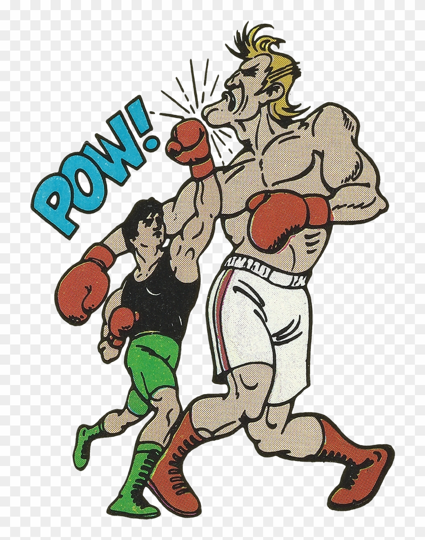 So The Punch Out Manual Didn't Have A Lot Of Art In - Punch Out Topps Trading Cards Clipart #2260710