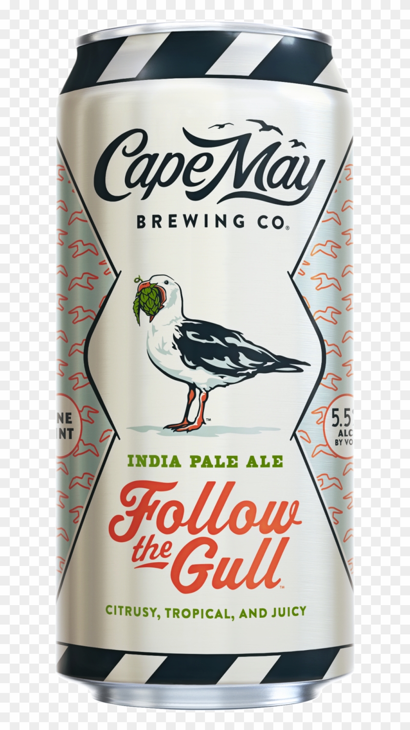 Follow The Gull-16oz Can2 - Cape May Brewing Clipart #2261214