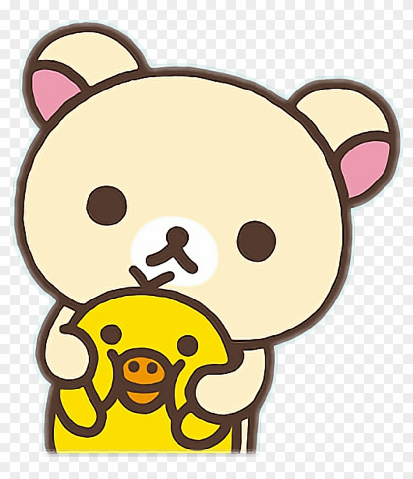 #kawaii #cute #japan #rilakkuma #korilakkuma #cuteness - Rilakkuma Poster Clipart #2262644