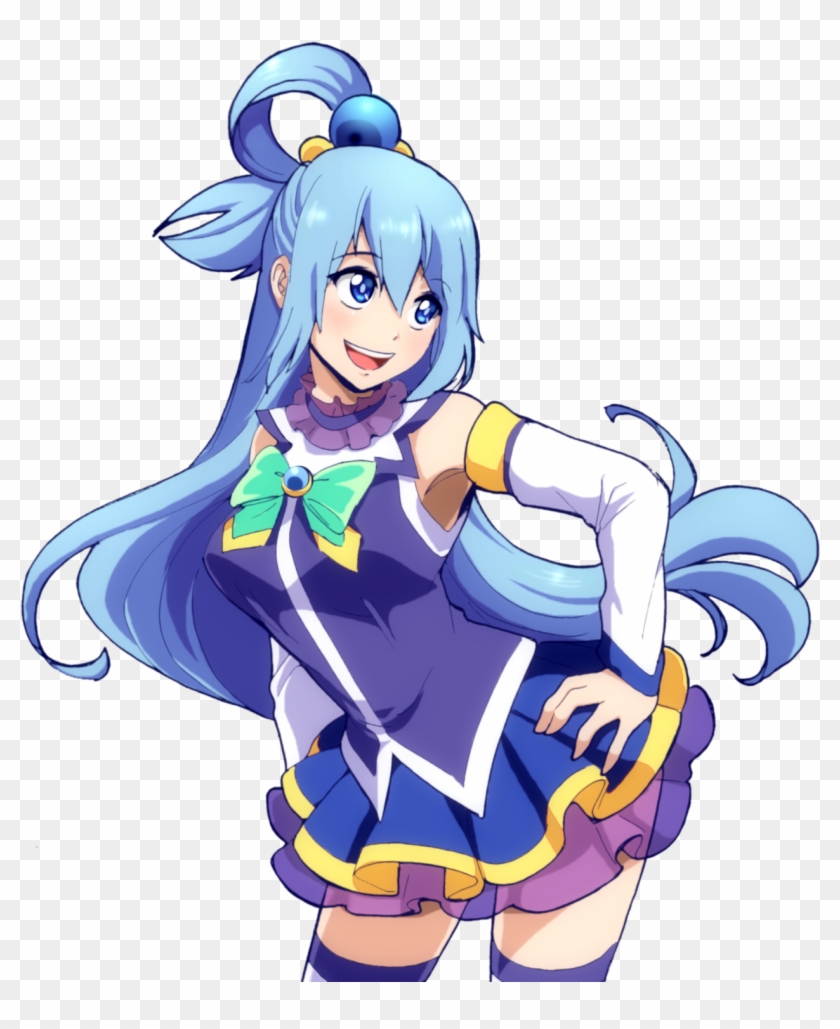 1553128409391 - Aqua Konosuba Transparent Background Hd Clipart