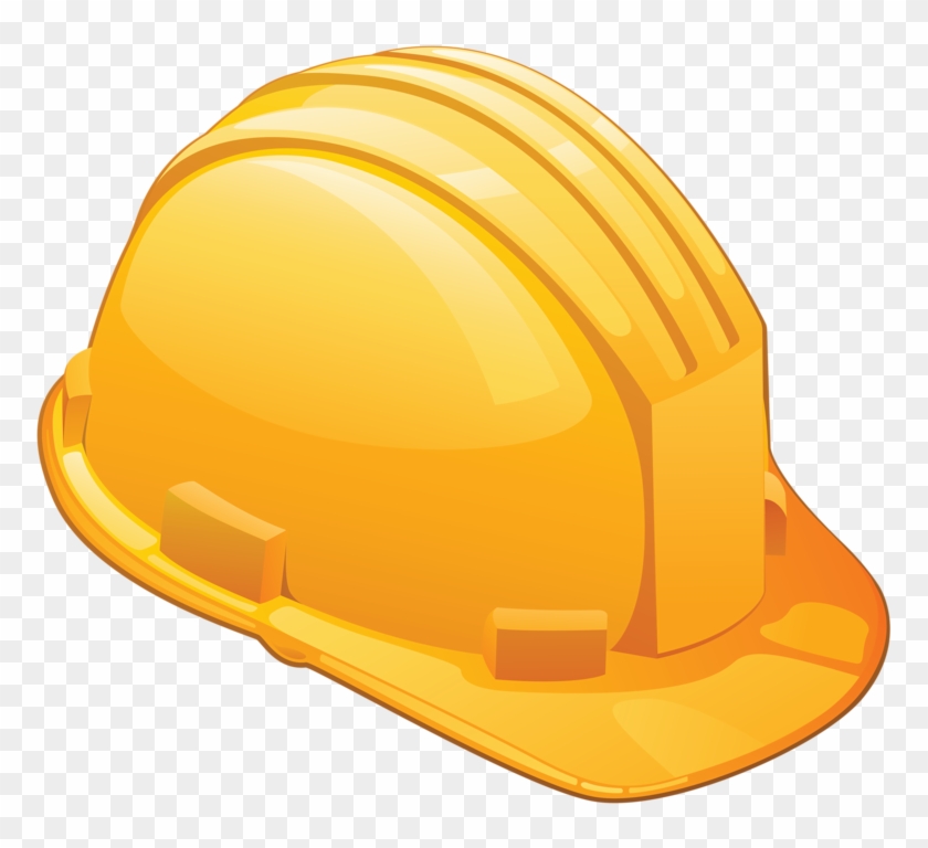 Helmet Simple Hard Engineering Architectural Hat Clipart - Imagenes Para Tarjetas De Construccion - Png Download