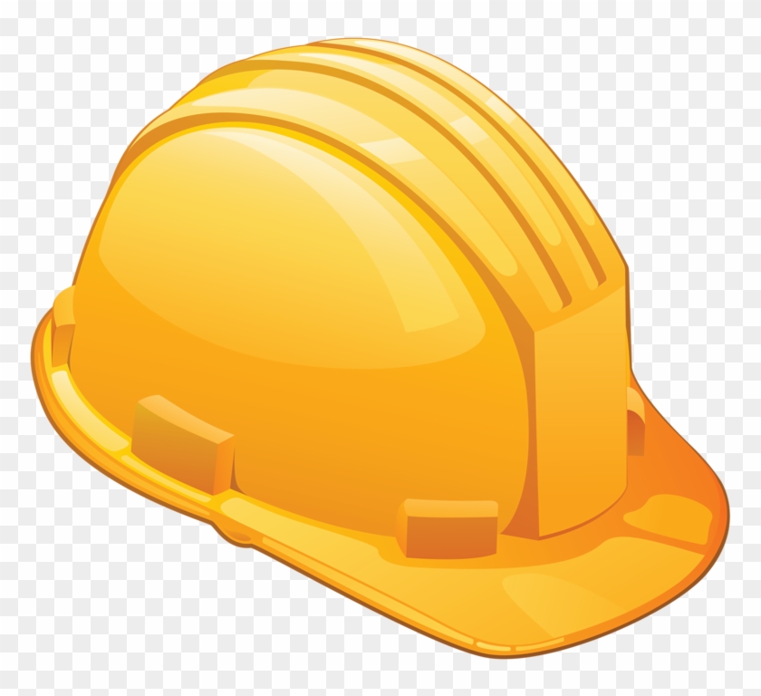 Helmet Simple Hard Engineering Architectural Hat Clipart - Imagenes Para Tarjetas De Construccion - Png Download #2263161