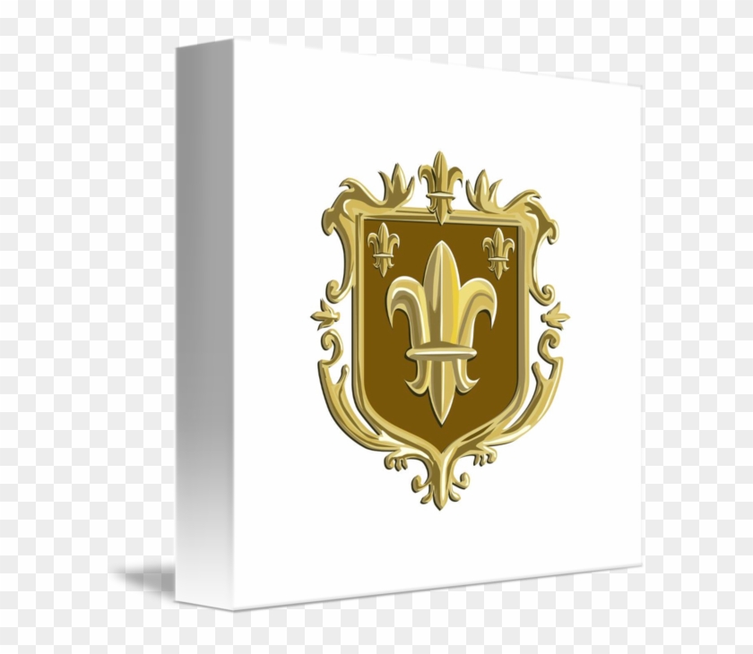 606 X 650 4 - Coat Of Arms Gold Clipart #2263336