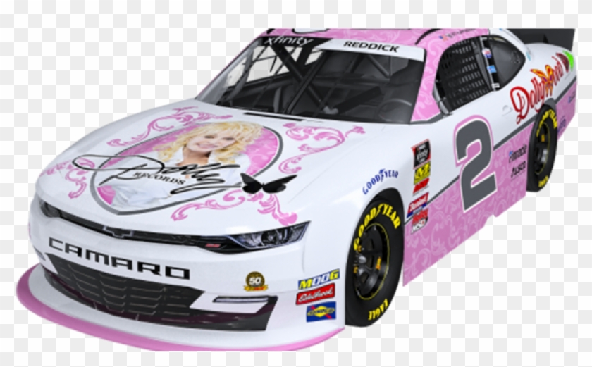 Dolly Parton Sponsoring Tyler Reddick's Nascar Camaro - Tyler Reddick 2019 Nascar Clipart #2263535