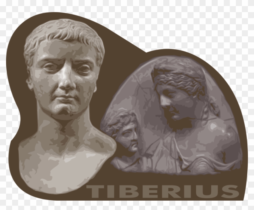 Clipart Transparent Download Emperor Tiberius Image - Bust - Png Download #2263736