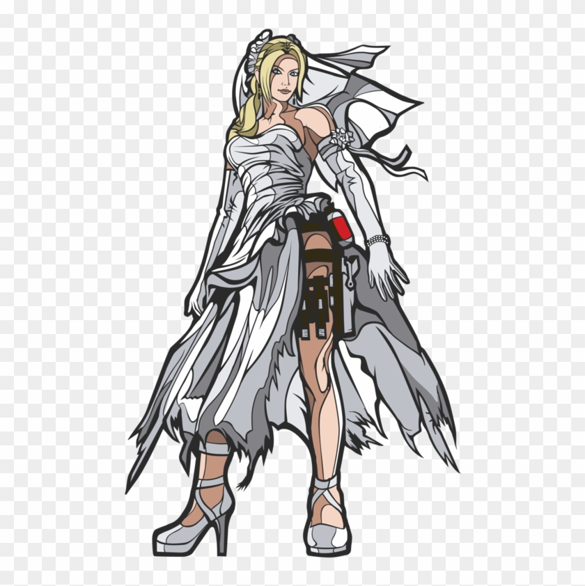 Tekken 7 Nina Williams Figpin - Illustration Clipart #2263776