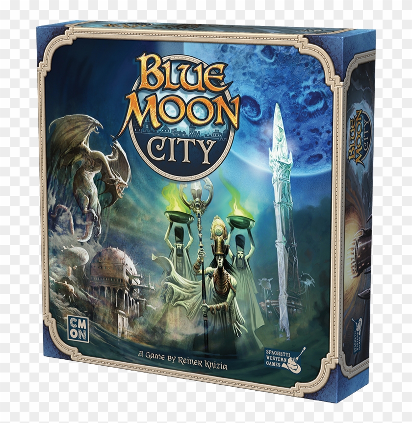 Blue Moon City - Blue Moon City Board Game Cmon Clipart #2263977