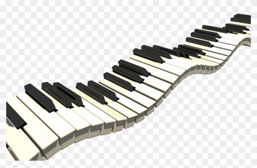 Piano Musical Keyboard Clip Art - Clip Art Piano Keys - Png Download