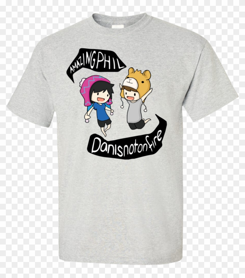 Dan And Phil T-shirt I Really Want The Black Color - Dan And Phil Tshirt Clipart