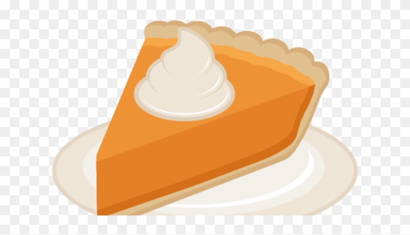 Pies Clipart Whipped Cream Clipart - Cute Pumpkin Pie Clipart - Png Download #2264381
