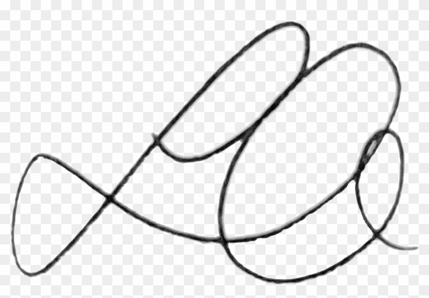 Lydia Andrews Signature - Line Art Clipart #2264382