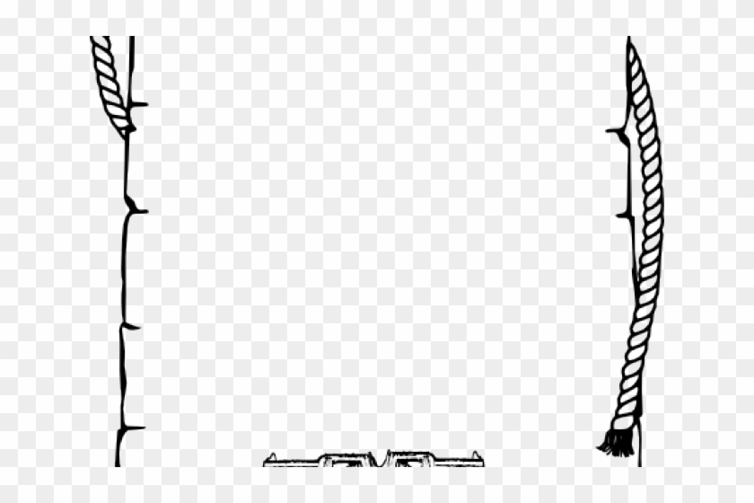 Rope Clipart Country Border - Border Clip Art - Png Download