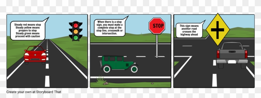 Rules Of The Road - Stop Sign Clipart