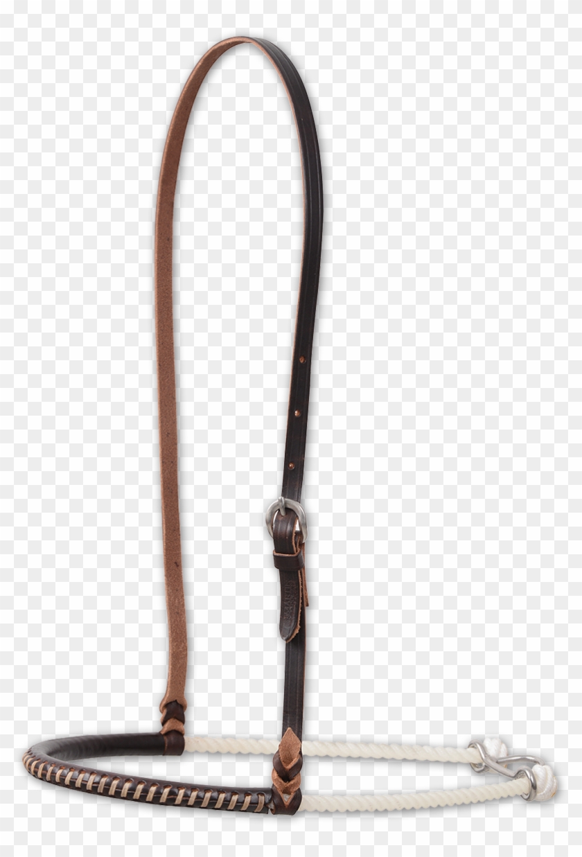 Chocolate Harness Single Rope Noseband - Bridle Clipart #2264870