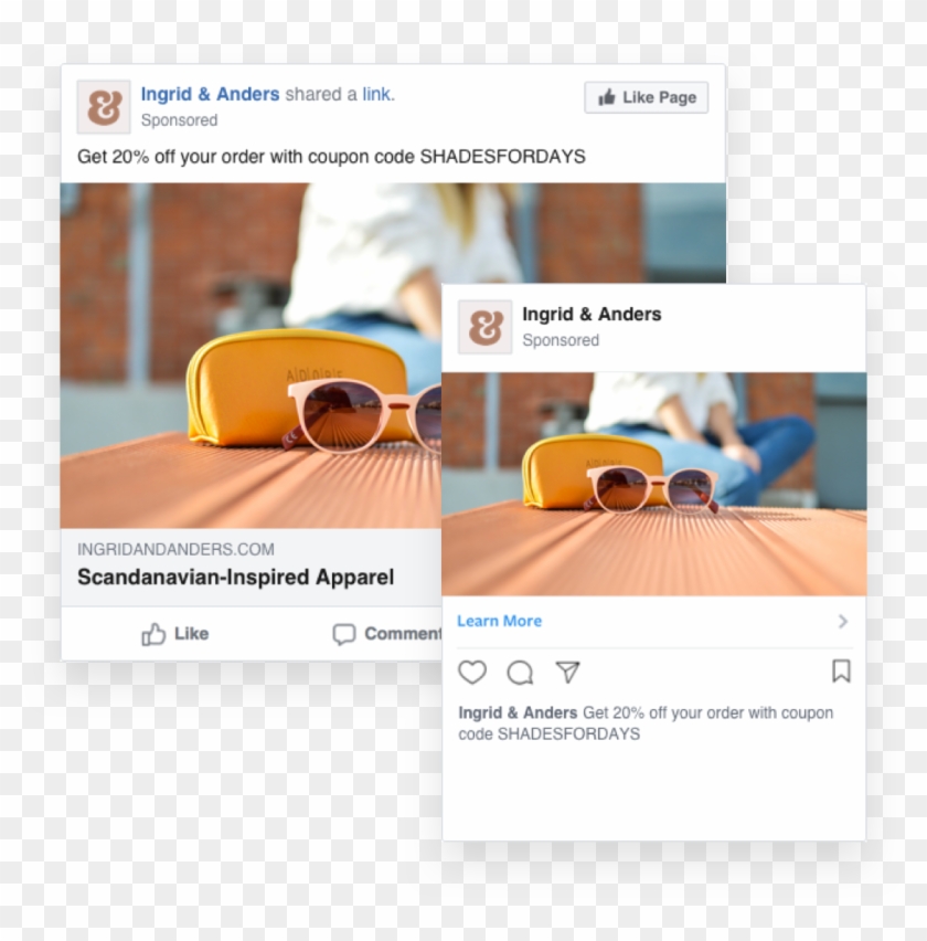 Use Display Ads On Instagram - Flyer Clipart