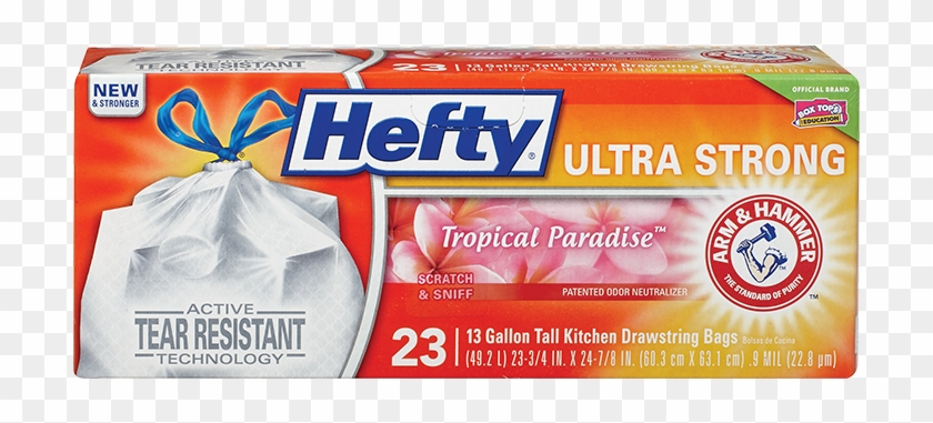 Hefty Trash Bags - Hefty Kitchen Trash Bags Clipart #2264984