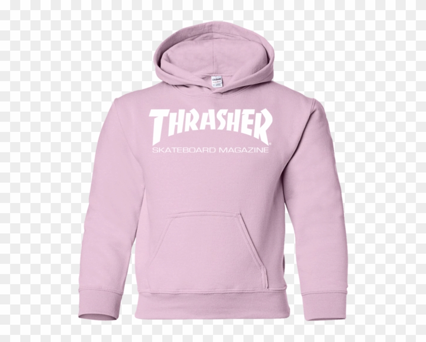 Thrasher Magazine Skateboarding White Original Logo - Thrasher Magazine Clipart #2265307