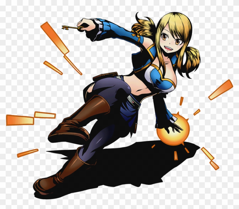Original) Loading Lucy Heartfilia - Cartoon Clipart #2265314