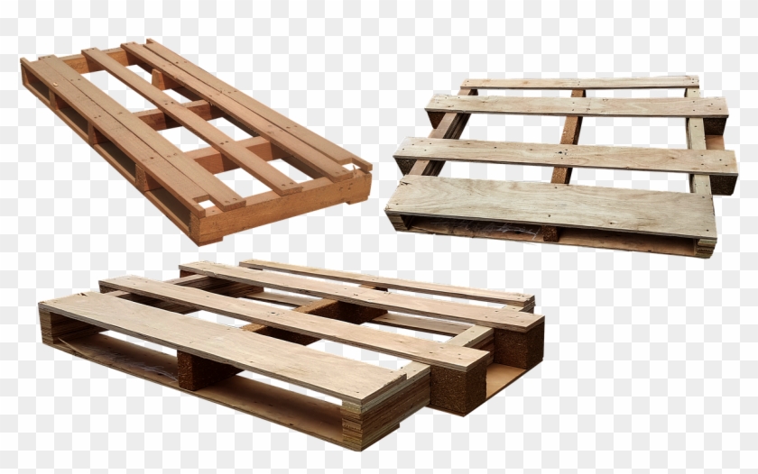 Wood Wooden Shipping - Wood Pallet Panel Clipart #2265659