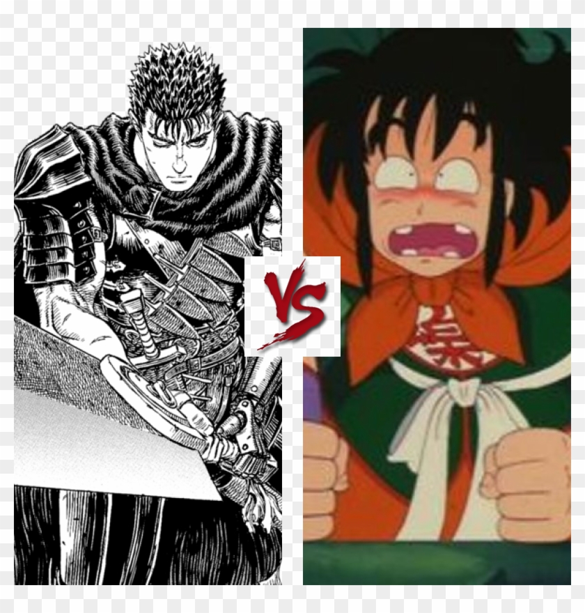 Erza Scarlet Vs Guts Clipart