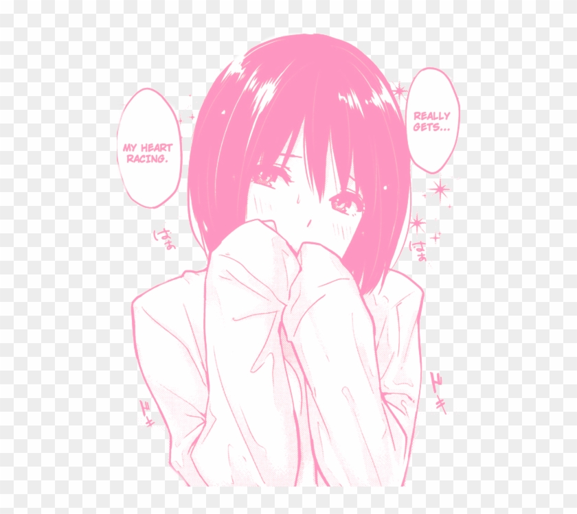 Chica Manga, Manga Anime, Anime Chibi, Kawaii Anime, - Light Pink Anime Aesthetic Clipart #2265768