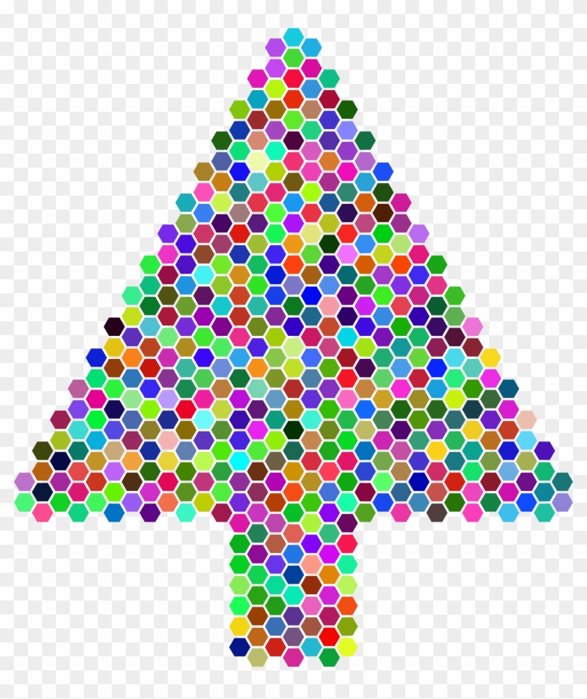 This Free Icons Png Design Of Prismatic Hexagonal Abstract - Christmas Day Clipart