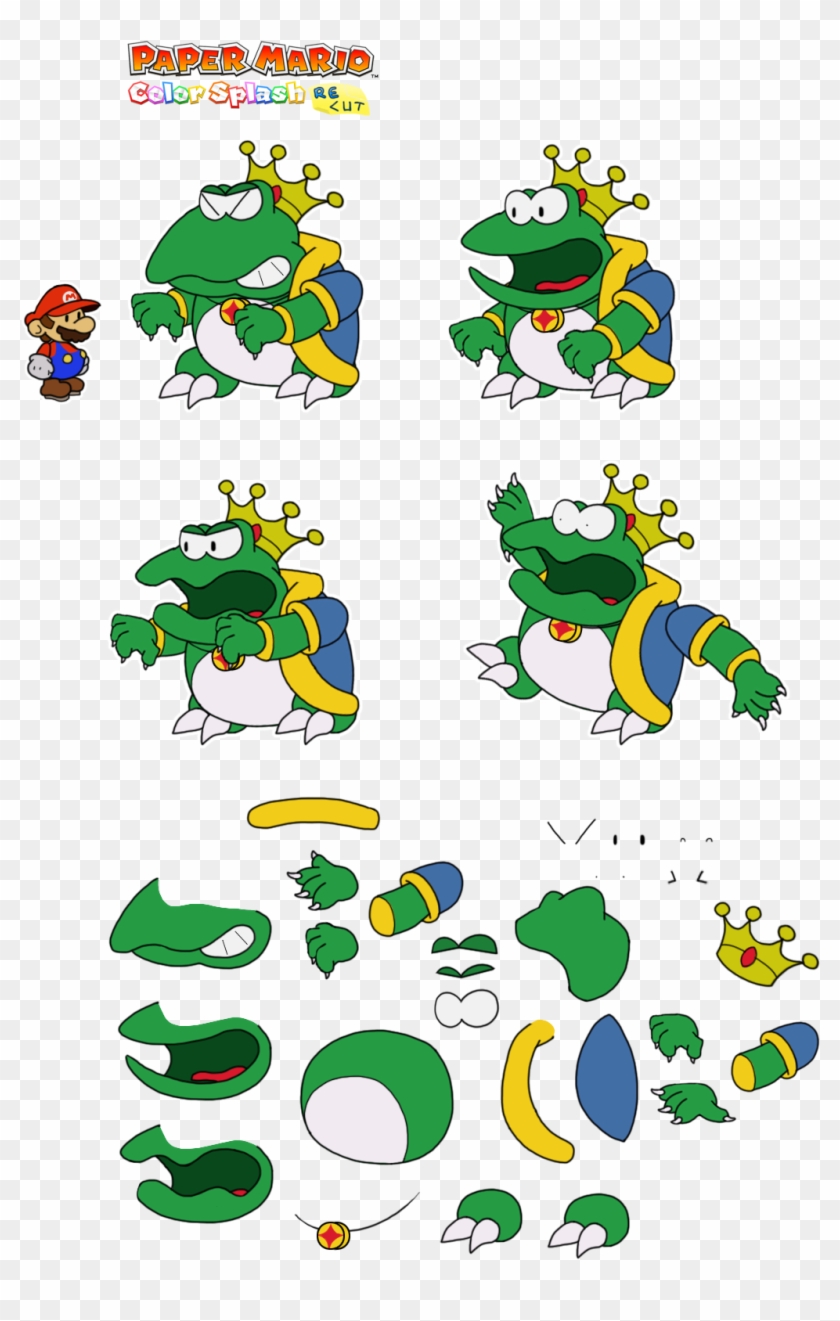 Color Splash Paper Mario - Paper Mario Color Splash 2 Clipart