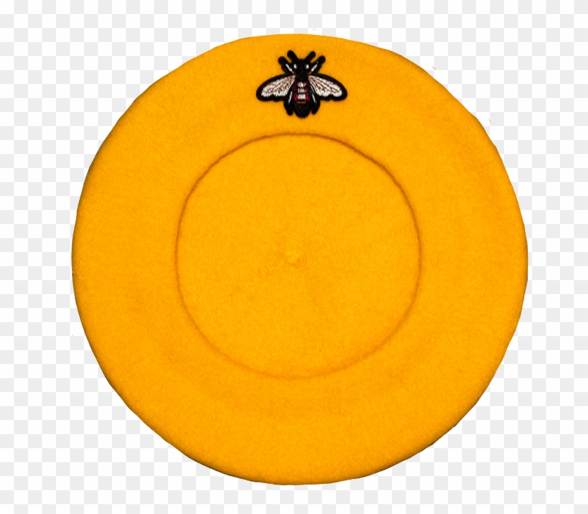 Bumblebee Beret In Yellow - Honeybee Clipart #2266274