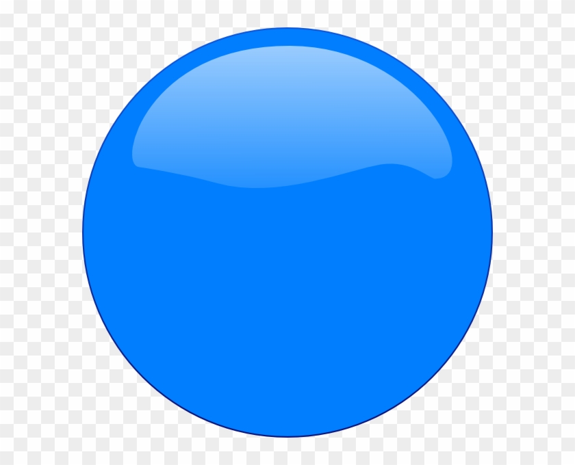 Yellow Circle Icon Clip Art At Clker - Circle Blue Icon Png Transparent Png #2266353