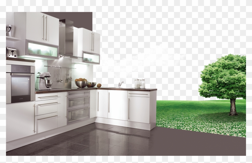 Kitchen Png Transparent File - Kitchen Cabinet Clipart #2266747