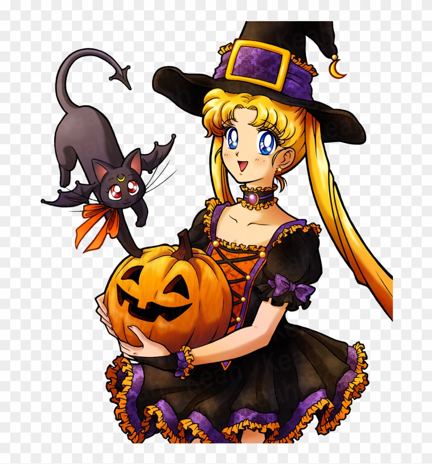 Usagi Tsukino "sailor Moon" - Happy Halloween Sailor Moon Clipart #2266918