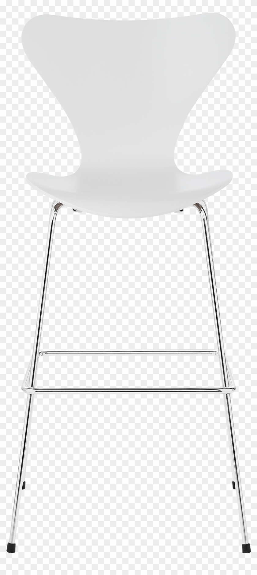 Series 7 Chair Arne Jacobsen Lacquered White Bar Stool - Chair Clipart