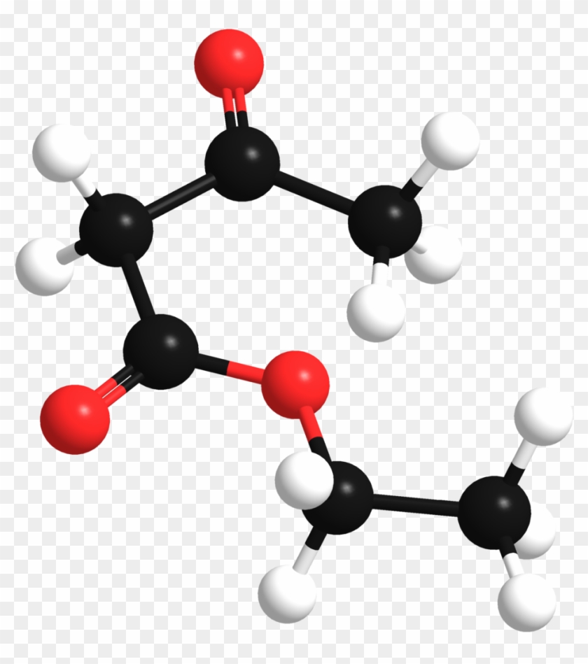 Ethyl Acetoacetate 3d Lines - Kojic Acid 3d Structure Clipart #2267330