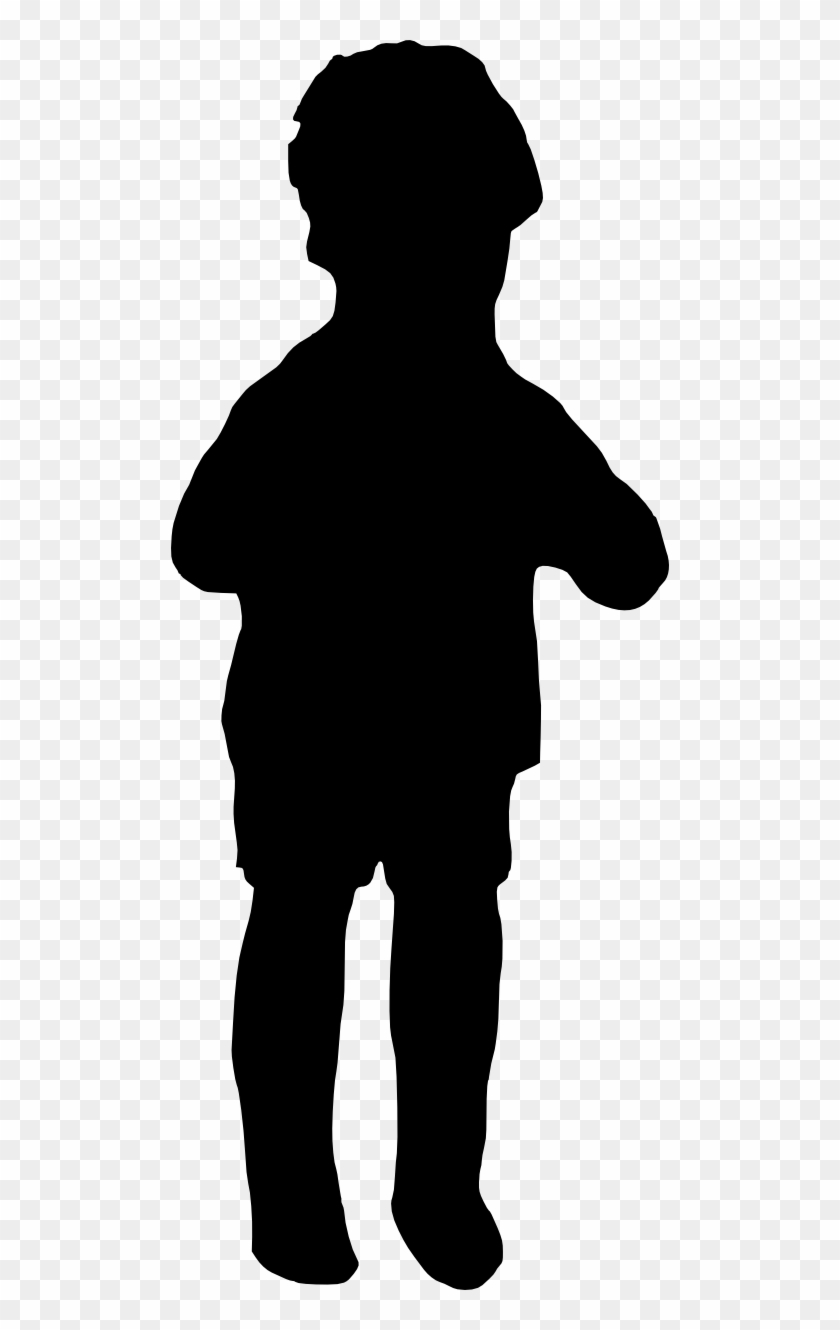 Boy Silhouette - Fat Woman Silhouette Png Clipart #2267389