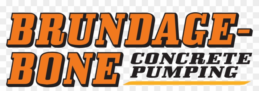 Brundage Bone Concrete Pumping Logo Clipart