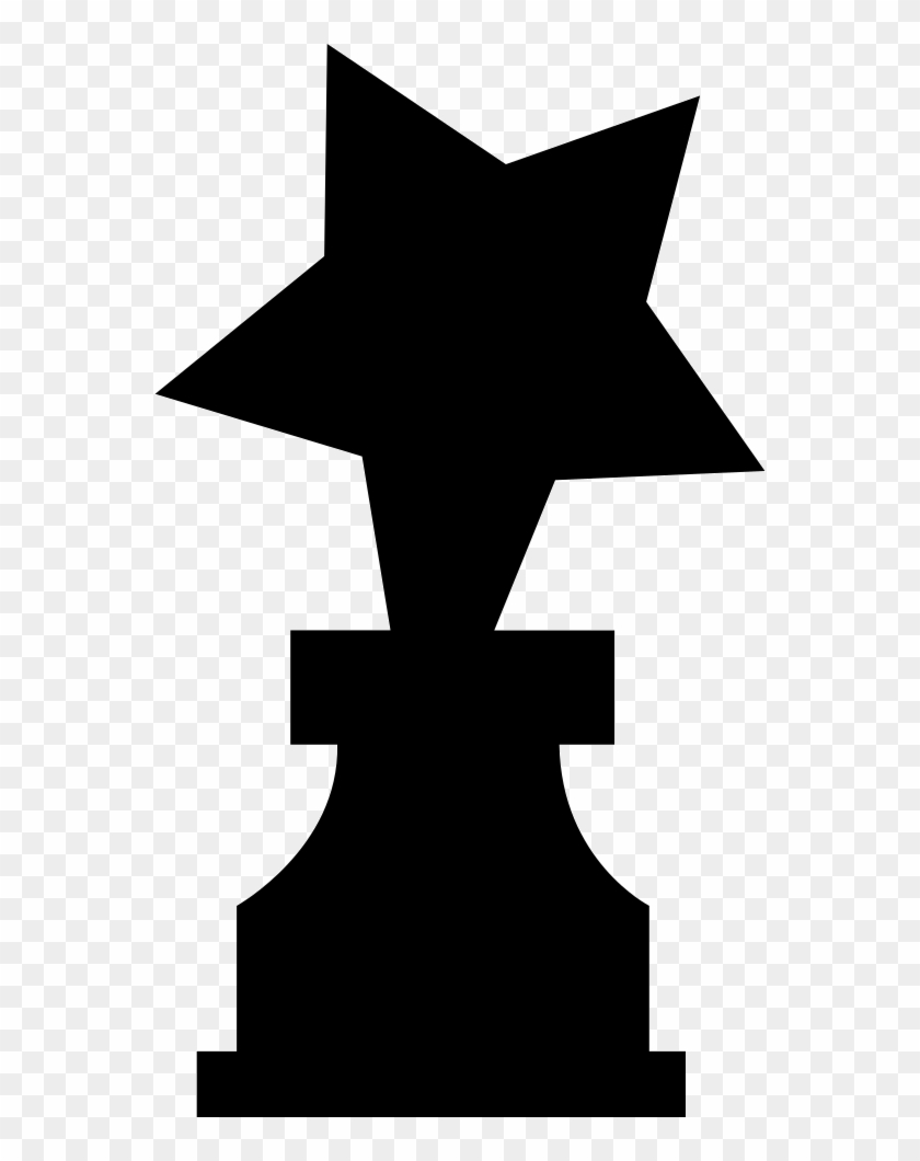 Star Silhouette Png - Trophy Silhouette Clipart #2267448