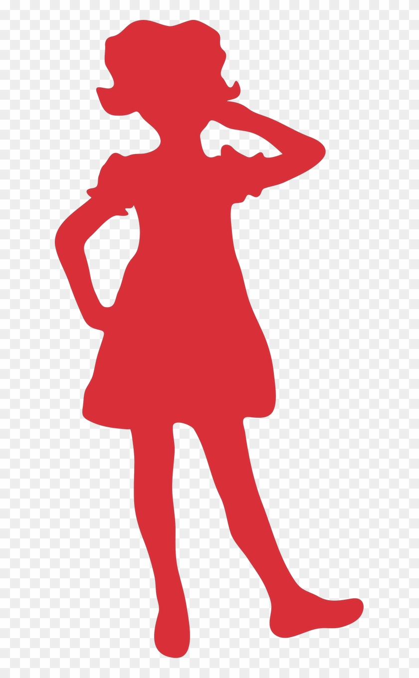 Girl Silhouette Clipart