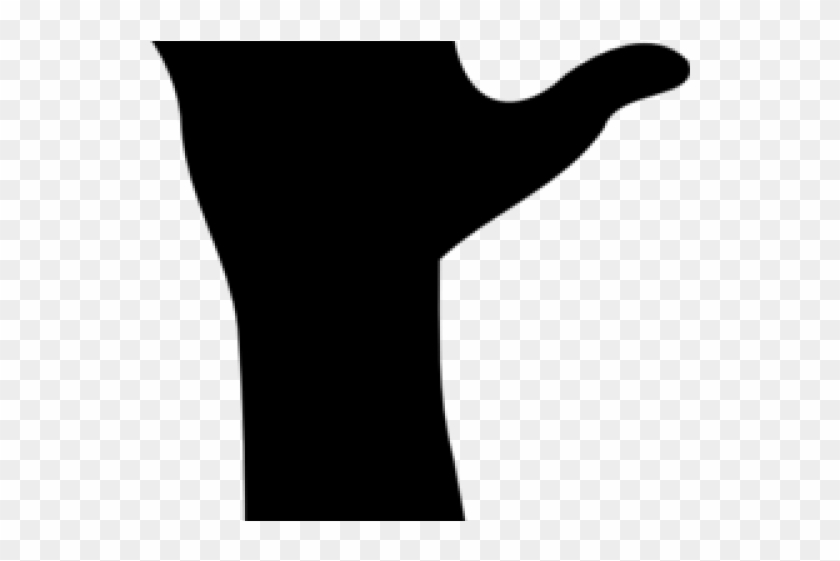 Hand Silhouette Cliparts - Png Download #2267668